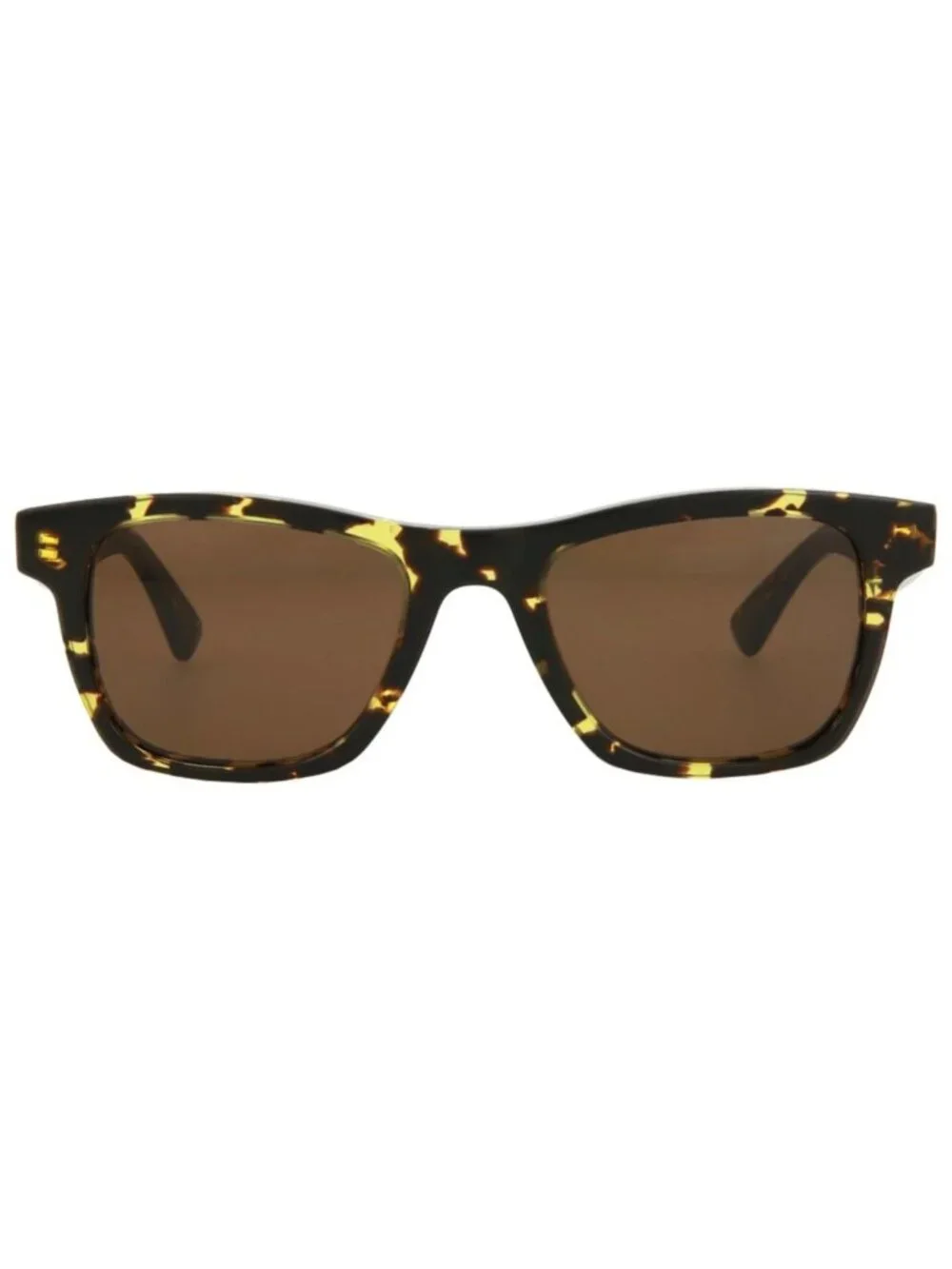New Bottega Veneta Women's Sunglasses Square Rectangle Acetate Frame Mens Havana